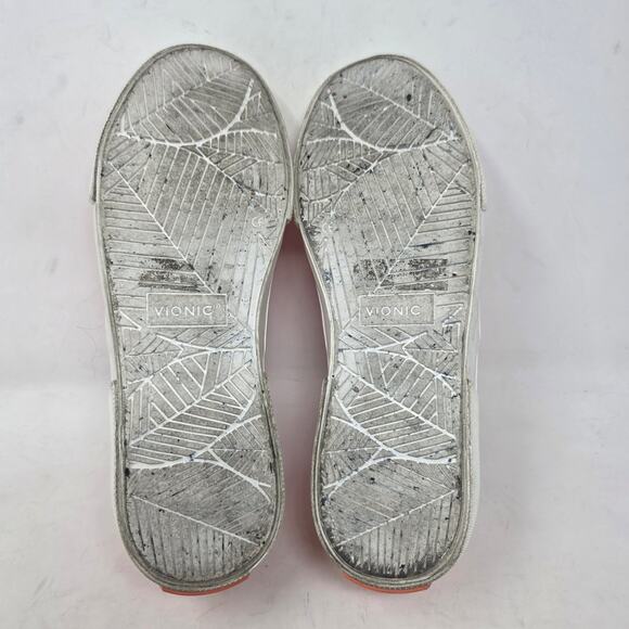 Vionic Groove Slip-On Womens 7 Coral Canvas Comfort Sneakers Casual - Picture 7 of 8